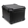Top case 55 litros Aluminio Negro + Envió gratis