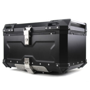 Top case 65 litros Aluminio Negro + Envió gratis