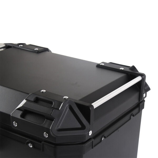 Top case 65 litros Aluminio Negro + Envió gratis