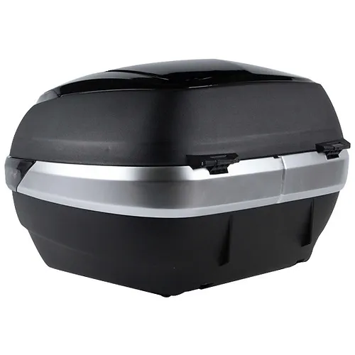 Maleta Moto Top Case 4rs 48 Litros Con Luz Led Carbon