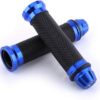 Puños Para Moto Empuñadura De Manillar Universal Azul