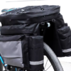 Alforja de bicicleta impermeable con compartimentos reflectantes