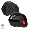 MALETAS LATERALES MOTO 4RS V35 CARBON CON LUZ LED 44LITROS + Envío gratis