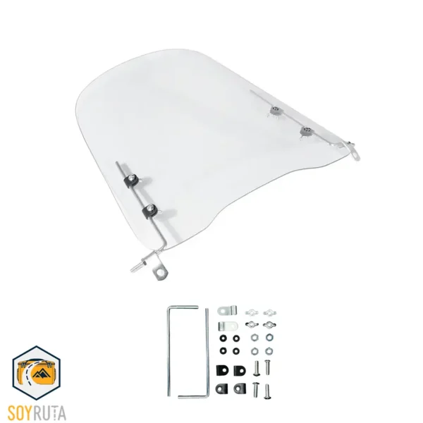 Parabrisas Universal para Motos y Scooters - Protección Contra Viento y Arena