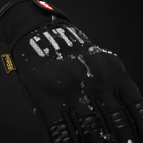 Guantes de moto city touch Rosado