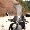 Parabrisas Universal para Motos y Scooters - Protección Contra Viento y Arena