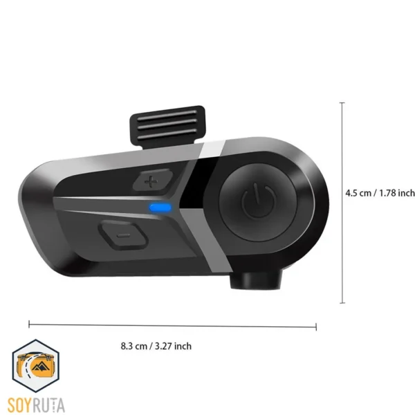 Bluetooth Para Casco Motociclista Inalámbrico 5.3