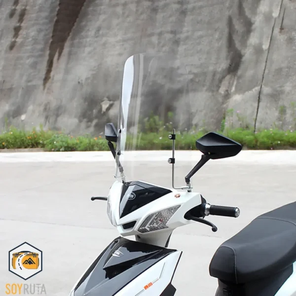 Parabrisas Universal para Motos y Scooters - Protección Contra Viento y Arena