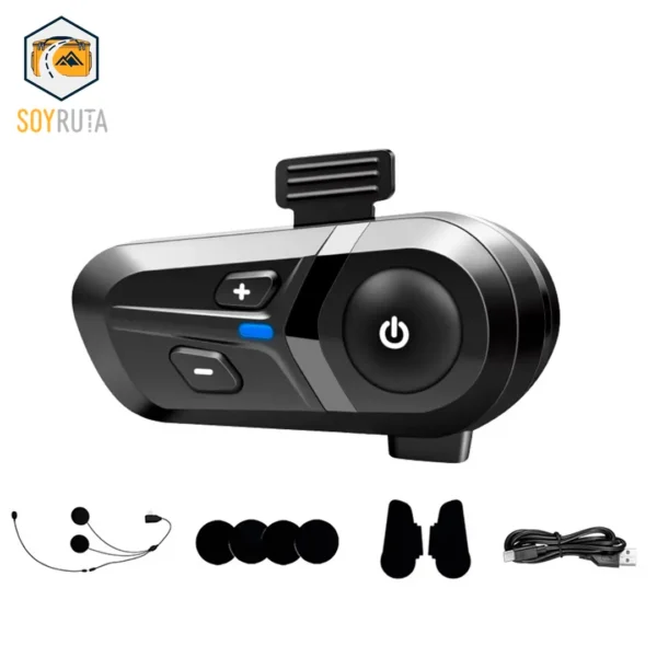 Bluetooth Para Casco Motociclista Inalámbrico 5.3