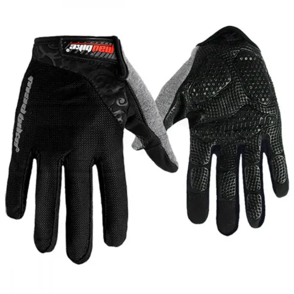 Guantes para bicicleta ciclismo madbike Negro