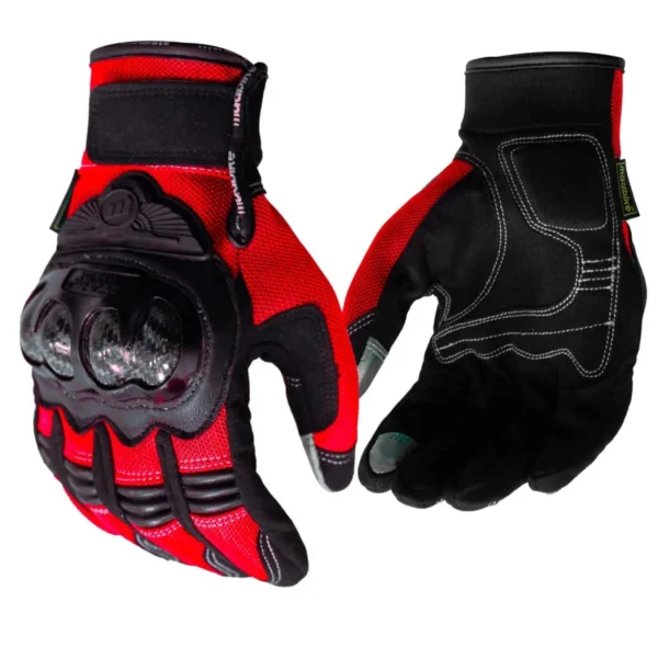 Guantes para Moto Madbike Rojo