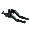 Manijas de Freno de Aluminio CNC para Motocicleta – Universales 22mm Negro
