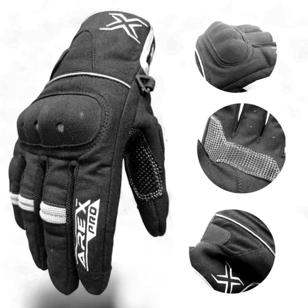 Guantes de moto Arex XL Negro