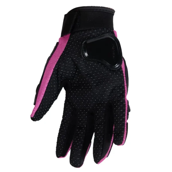 Guantes de moto MUjer rosado YPENG