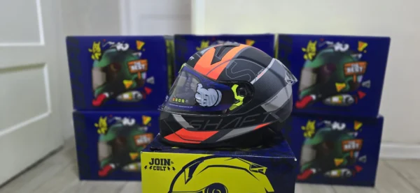 Casco moto shaft super sport Ninja integral