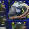 Casco moto shaft lemans Ninja Gris Fluor