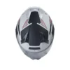 Casco moto shaft integral lemans Gris
