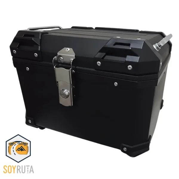 Top case moto plástica/fibra 45 Litros Negro T-5233
