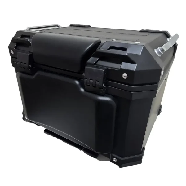 Top case moto plástica/fibra 45 Litros Negro T-5233