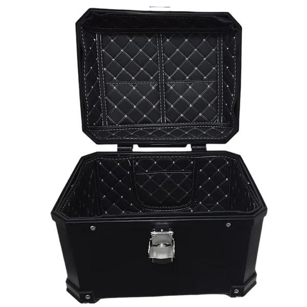 Top case moto plástica/fibra 45 Litros Negro T-5233