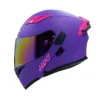 Casco moto Hro solid Abatible + visor Certificación Dot