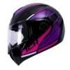 Casco moto ich auge abatible visor certificado 4837