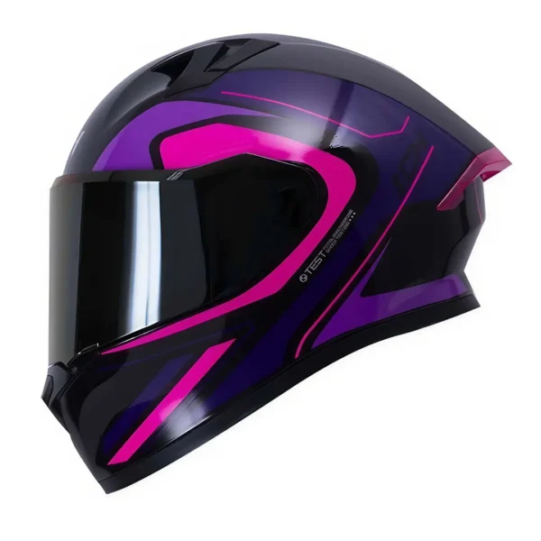Casco moto ich full integral certificación dot qr R214