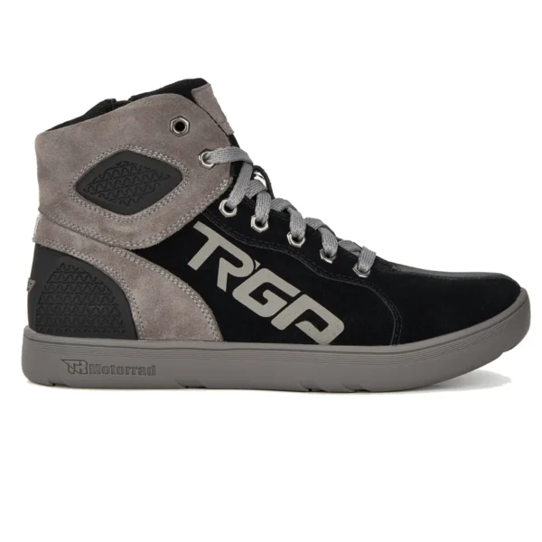 Zapatillas Moto Tiger racing negro / gris urbanas