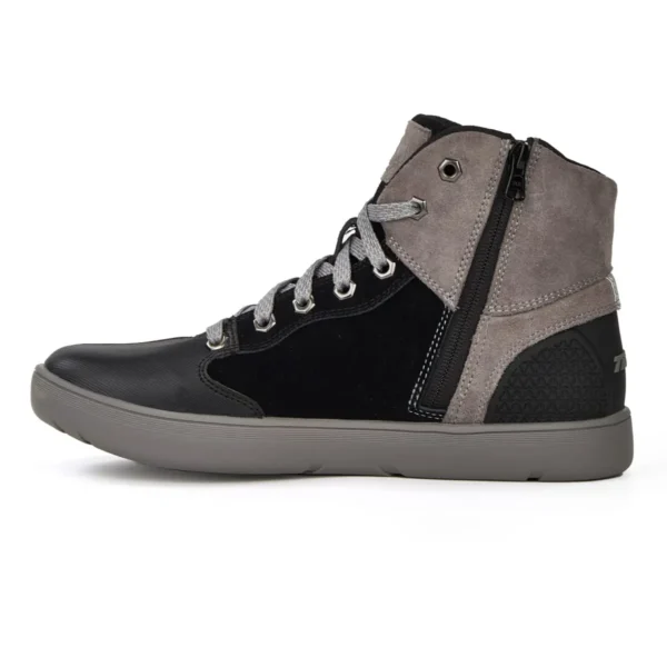Zapatillas Moto Tiger racing negro / gris urbanas