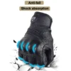 Guantes de Moto Retro de Cuero Touring Vintage