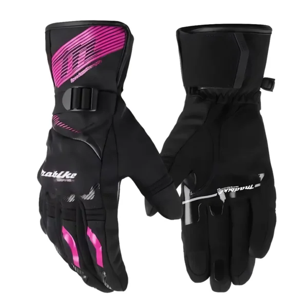 Guantes de moto largos para mujer Madbike SR65