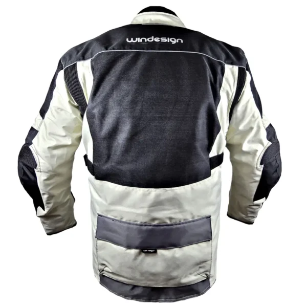 Chaqueta Touring Blanca cordura SR5 + Envío Gratis