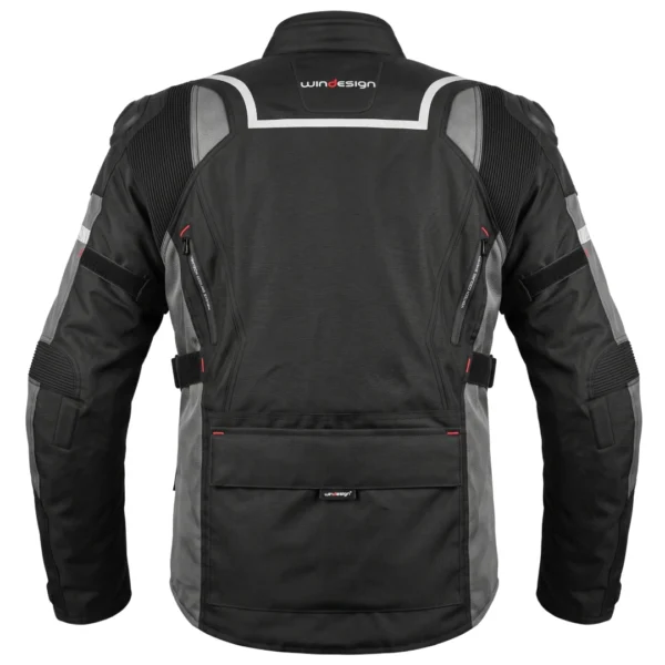 Chaqueta de Moto Windesign Yagán Roja SOYRUTA (13) Chaqueta de Moto Windesign Yagán Roja