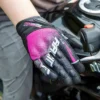 Guantes de moto Madmotor SR32 Rosa Mujer Touch