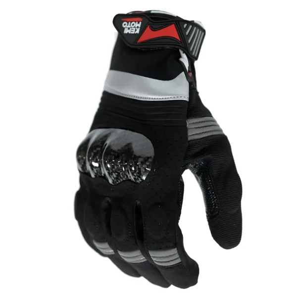 Guantes para moto Kemimoto SR034D con protecciones y función touch