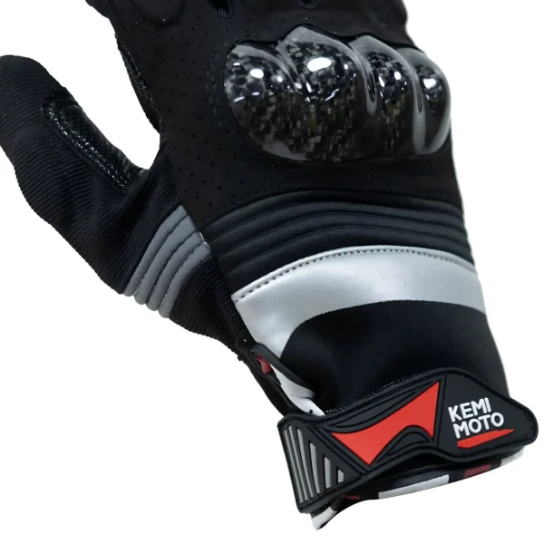 Guantes para moto Kemimoto SR034D con protecciones y función touch