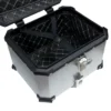 Maleta Top Case para Moto 45 L Aluminio Gris + Envío Gratis