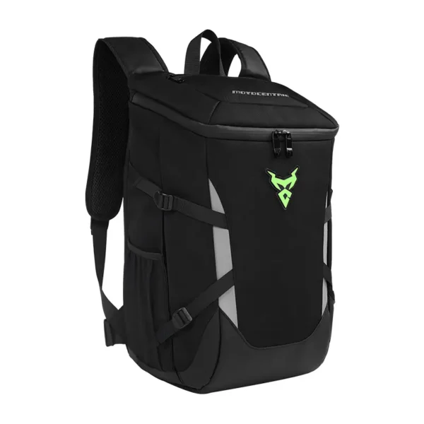 Mochila blanda para motociclista 28 Litros verde