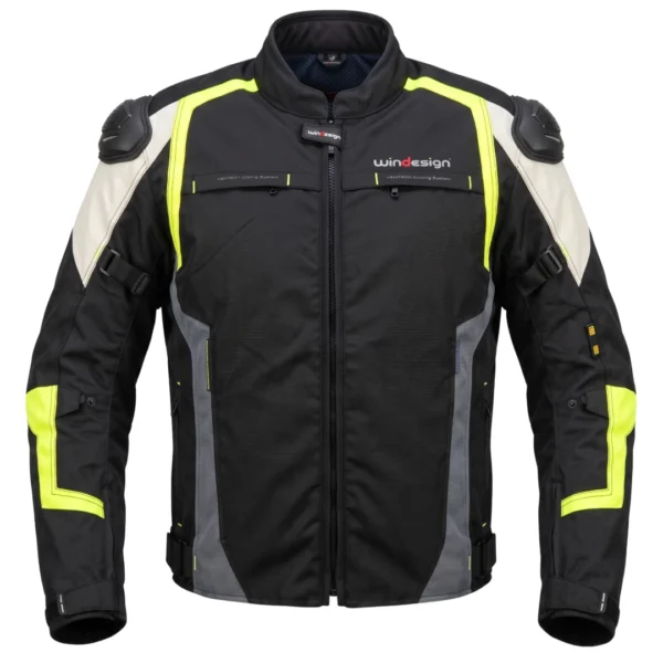 Chaqueta de Moto Cordura SR43 Blanco