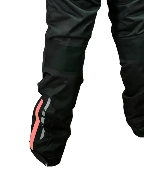 Pantalones de moto bicapa ZOQA Rojo