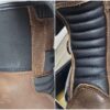 Bota Moto corta Adventure 1 cierre cuero genuino BSR5