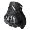 Guantes de moto cuero Negro WOSAWE SR41