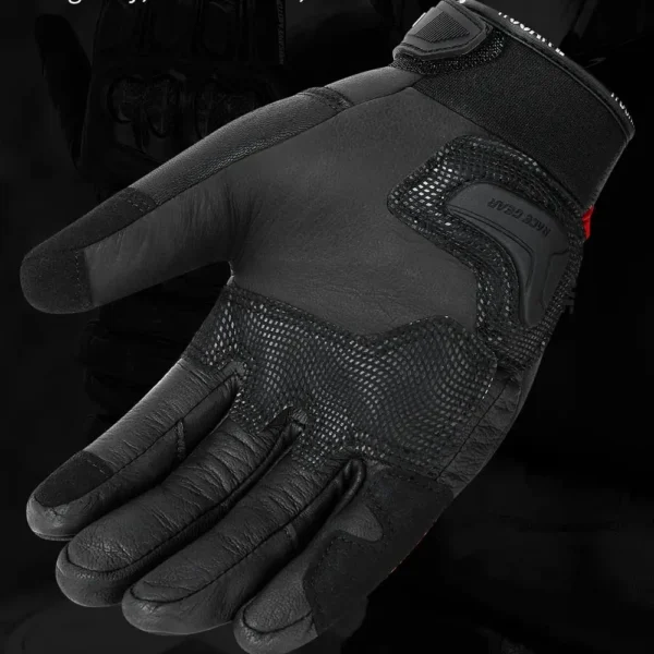 Guantes de moto cuero WOSAWE SR41