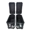 Maletas Laterales de moto Aluminio SR72 Litros Negro Con Anclaje