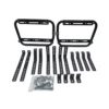 Maletas Laterales de moto Aluminio SR72 Litros Negro Con Anclaje