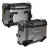 Set Maletas Laterales para Moto SR78 V2 Silver – 78 Lts