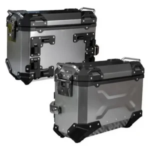 Set Maletas Laterales para Moto SR78 V2 Silver – 78 Lts
