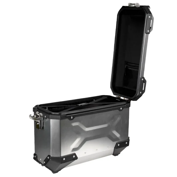 Set Maletas Laterales para Moto SR78 V2 Silver – 78 Lts