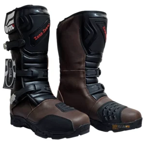 Botas de Moto ADV Cuero Café BSR02