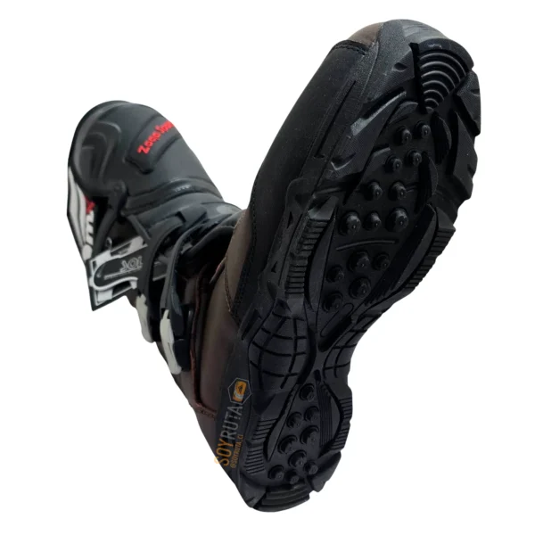 Botas de Moto ADV Cuero Café BSR02